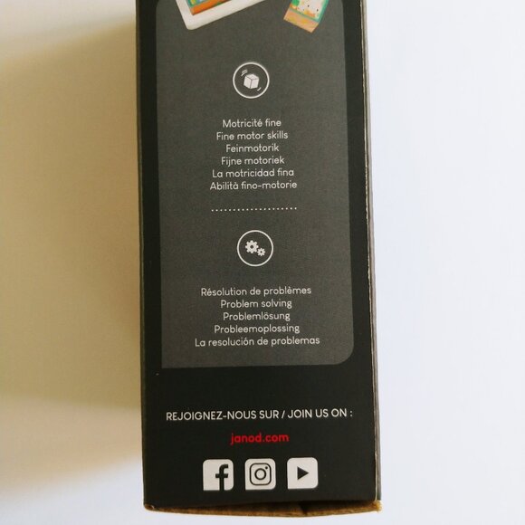 Janod Wooden Block Puzzle 12 Months + - Picture 4 of 11